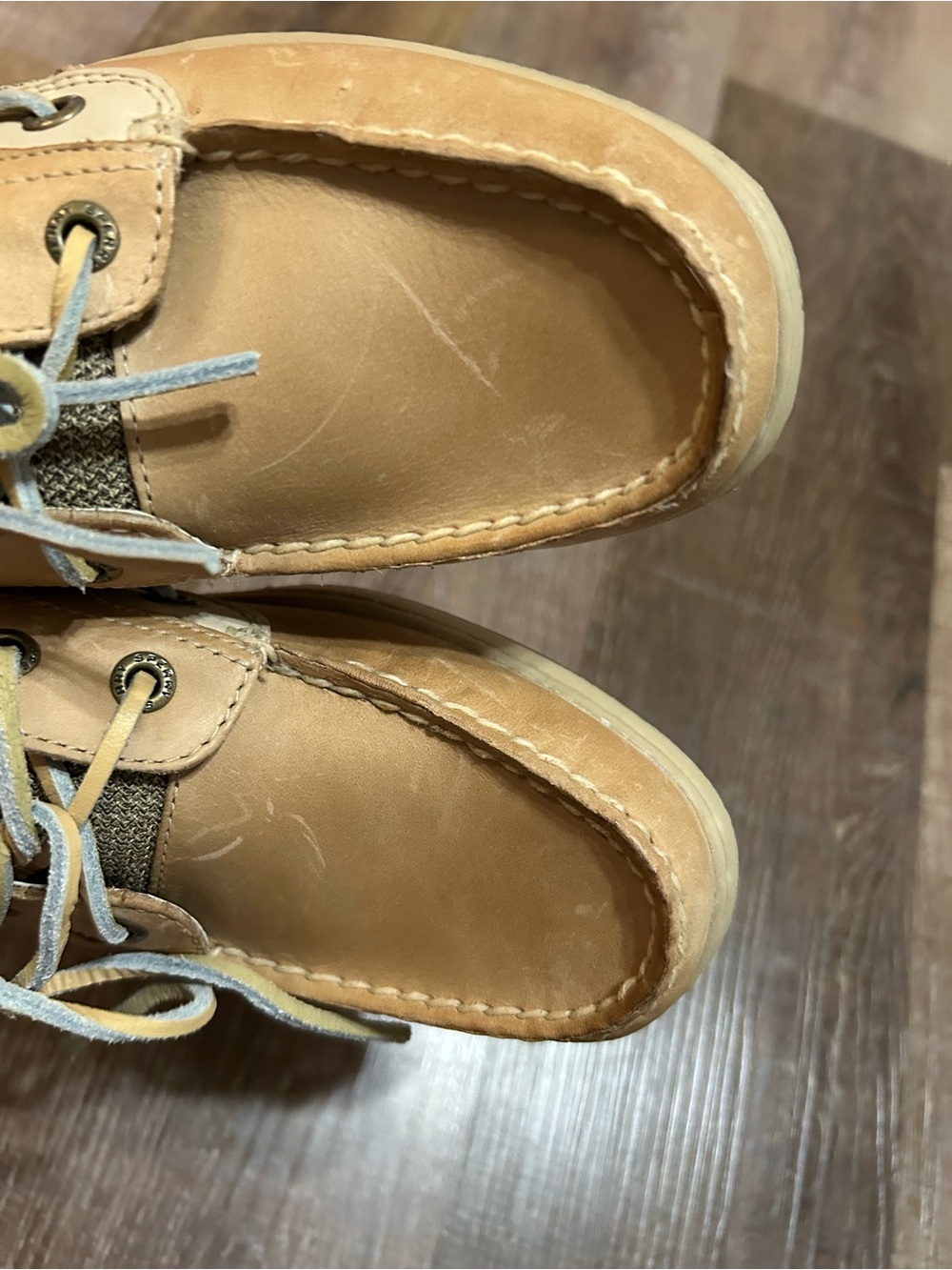 Sperry Women Light Brown Leather Shoes - Picture 4 of 5